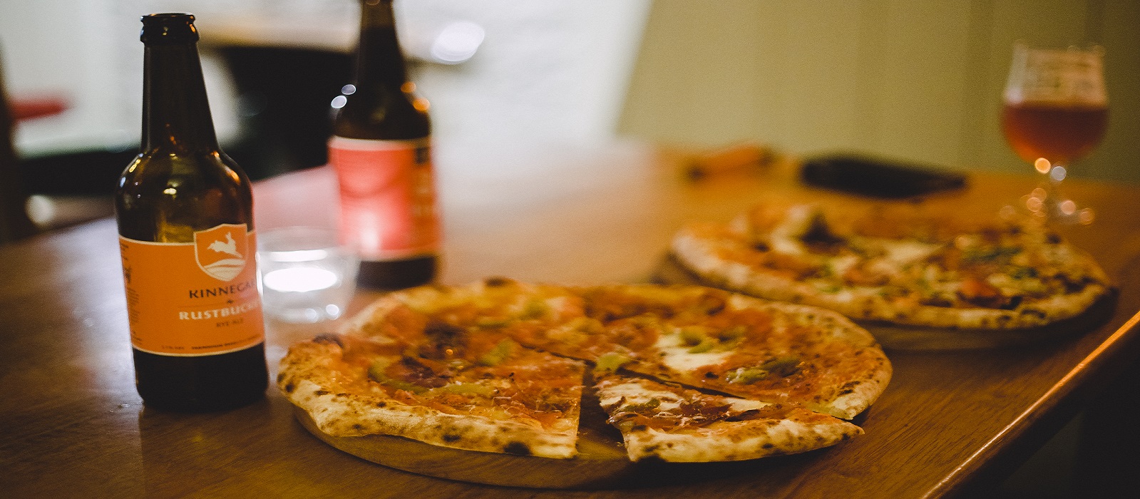 Pizza in the Tap Room at Rathmullan 